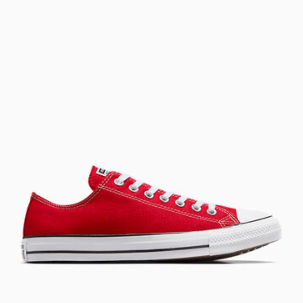 Red Low Top Converse